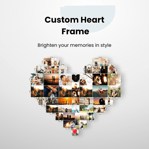 Custom Heart Frame